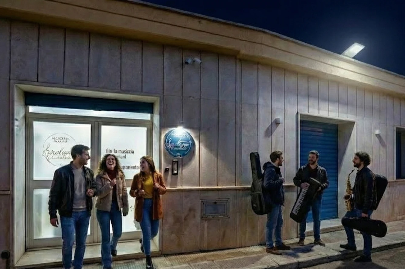 Accademia Musicale: aula e strumenti